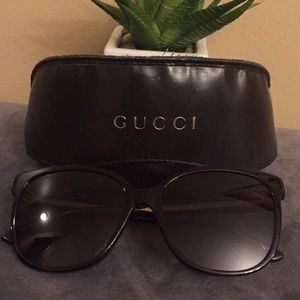 Authentic Gucci Brown Ladies Sunglasses